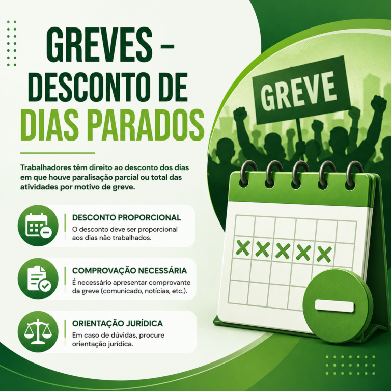Greves – Desconto de Dias Parados